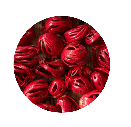 Mace: Red  Gold Javirti (Export Quality)