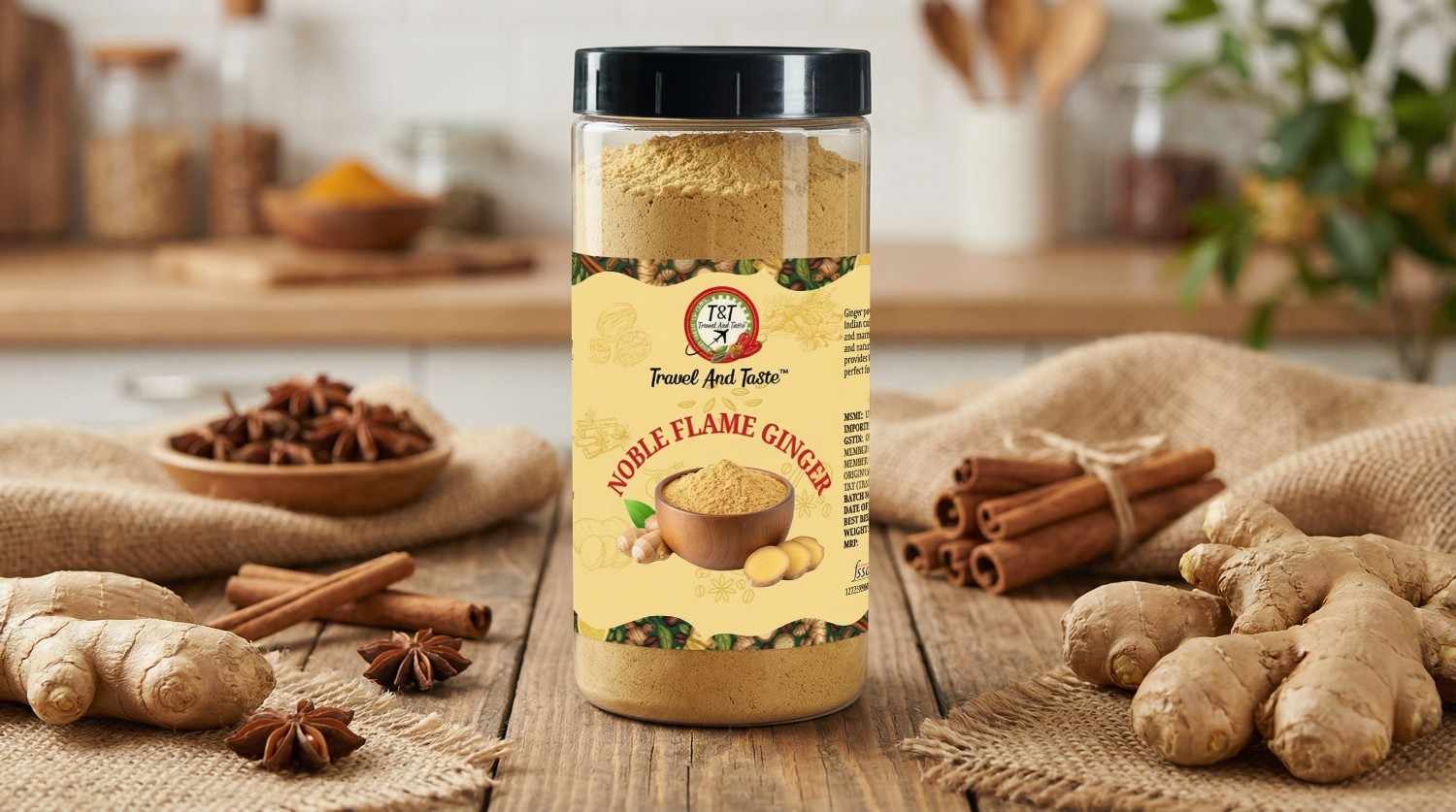 Ginger Powder : Nobel Flame Ginger (Export Quality) gallery image