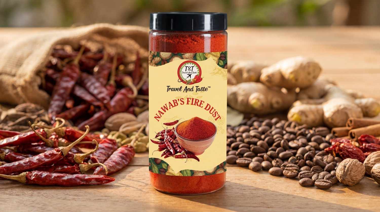 Red Chilli Powder:  Nawab’s Fire Dust (Export Quality) gallery image
