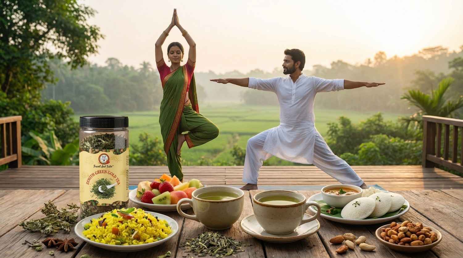 Green Tea Leaves: Zenith Green Gold Leaves (Export Quality) gallery image