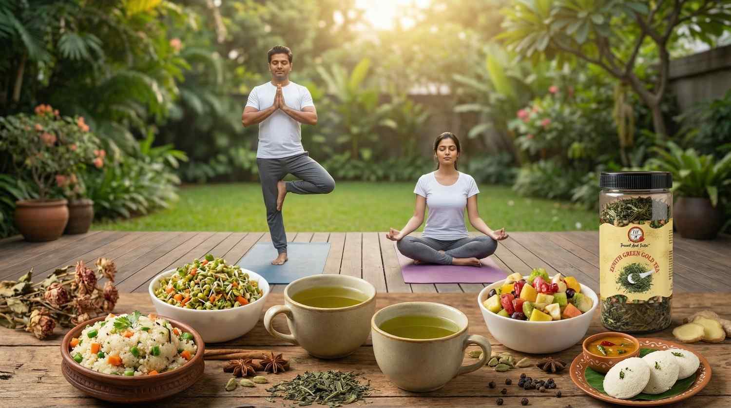 Green Tea Leaves: Zenith Green Gold Leaves (Export Quality) gallery image