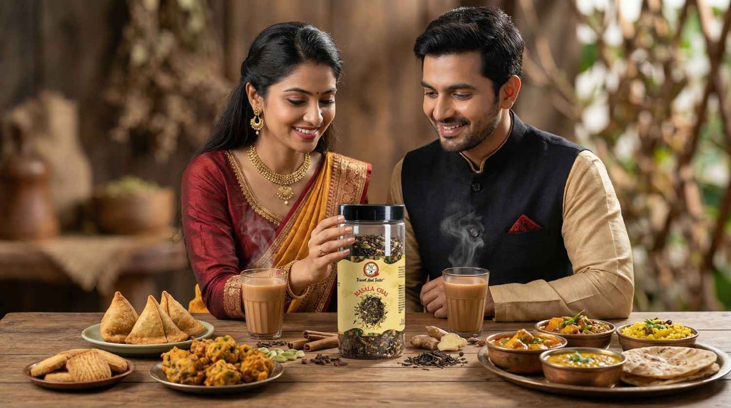 Black Tea with Spices : Masala  Chai (Export Quality) gallery image