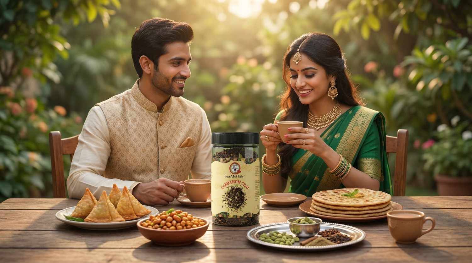 Black Tea with Cardamom : Cardamom Chai (Export Quality) gallery image