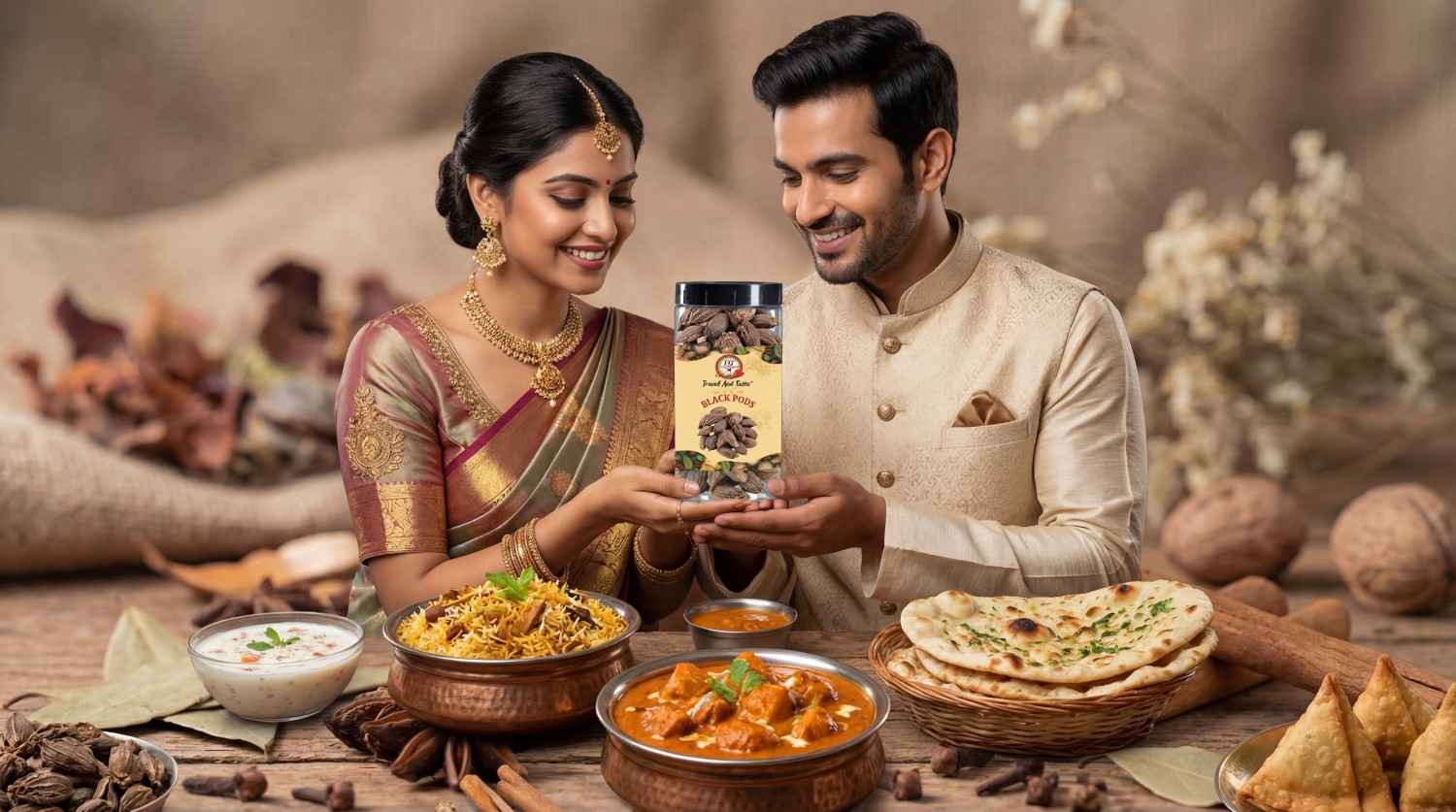 Black Cardamom :  Black Pods (Export Quality) gallery image