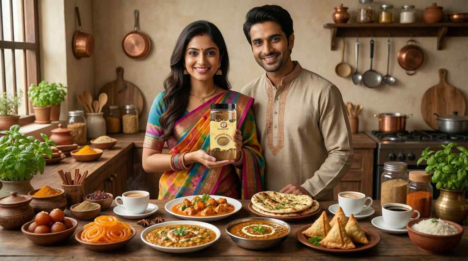 Brown Sugar With Spices : Desi Khand Masala (Export Quality) gallery image